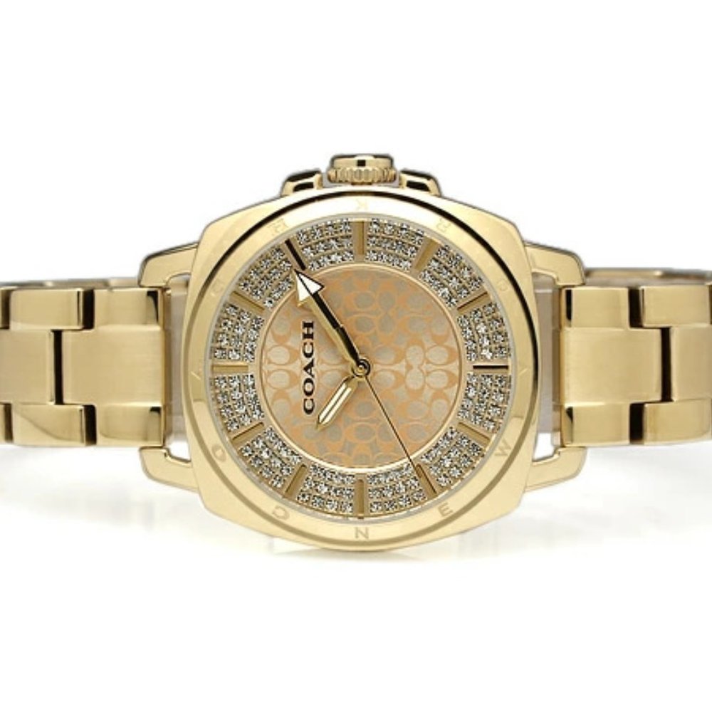 COACH Small Boyfriend Watch, 34mm - Gold - 14501994 - Picture 4 of 9